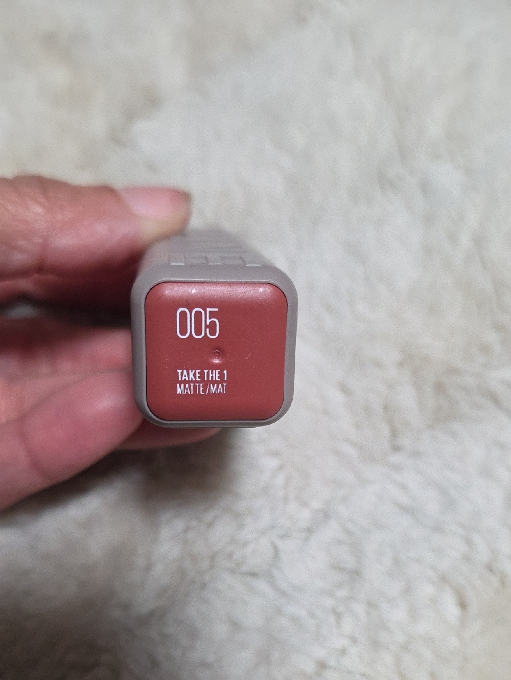 Maybelline Matte Lip Color 005 Take The 1 - Warm Rust Pink